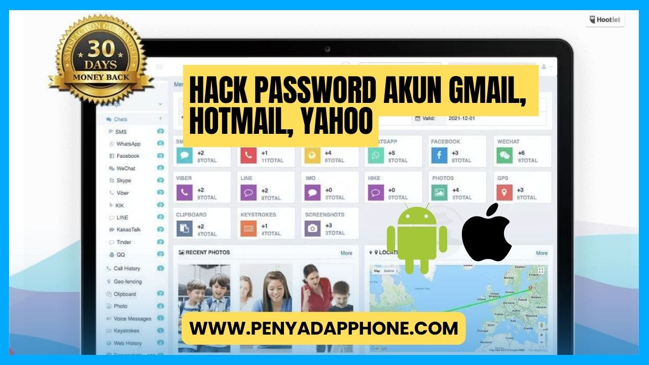Hack Password Akun Gmail, Yahoo, Hotmail Lewat HP