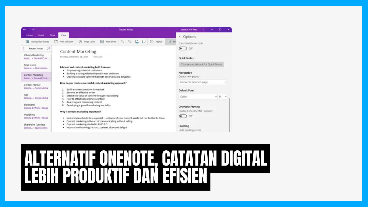 alternatif microsoft onenote