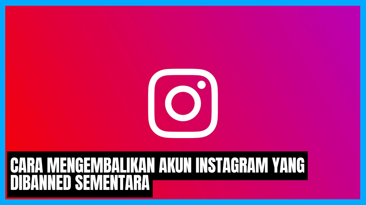 instagram di banned sementara